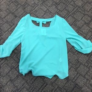 Teal blouse Brand New with tags